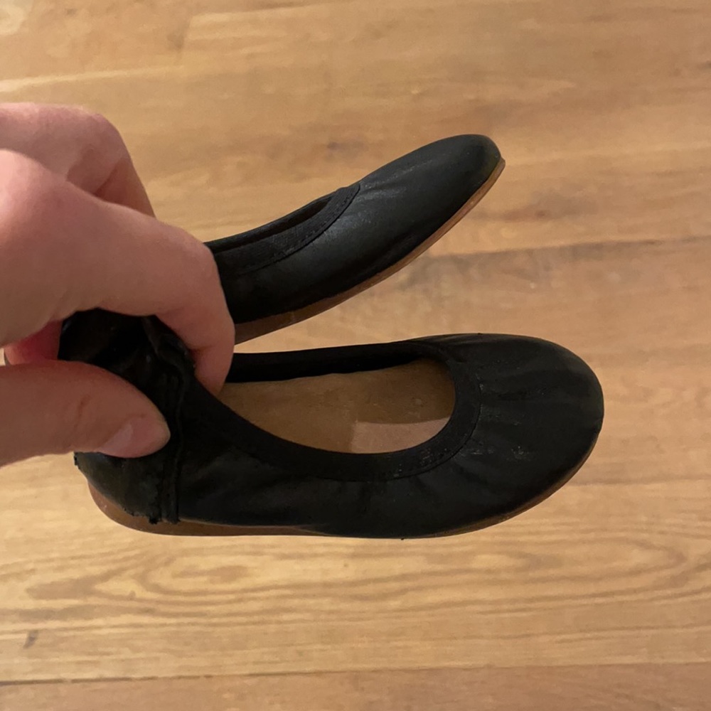 Leather ballet flats Zara size 5 (1 year old)